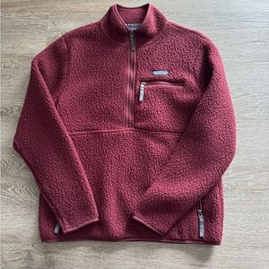 Patagonia Maroon Fleece Pullover
